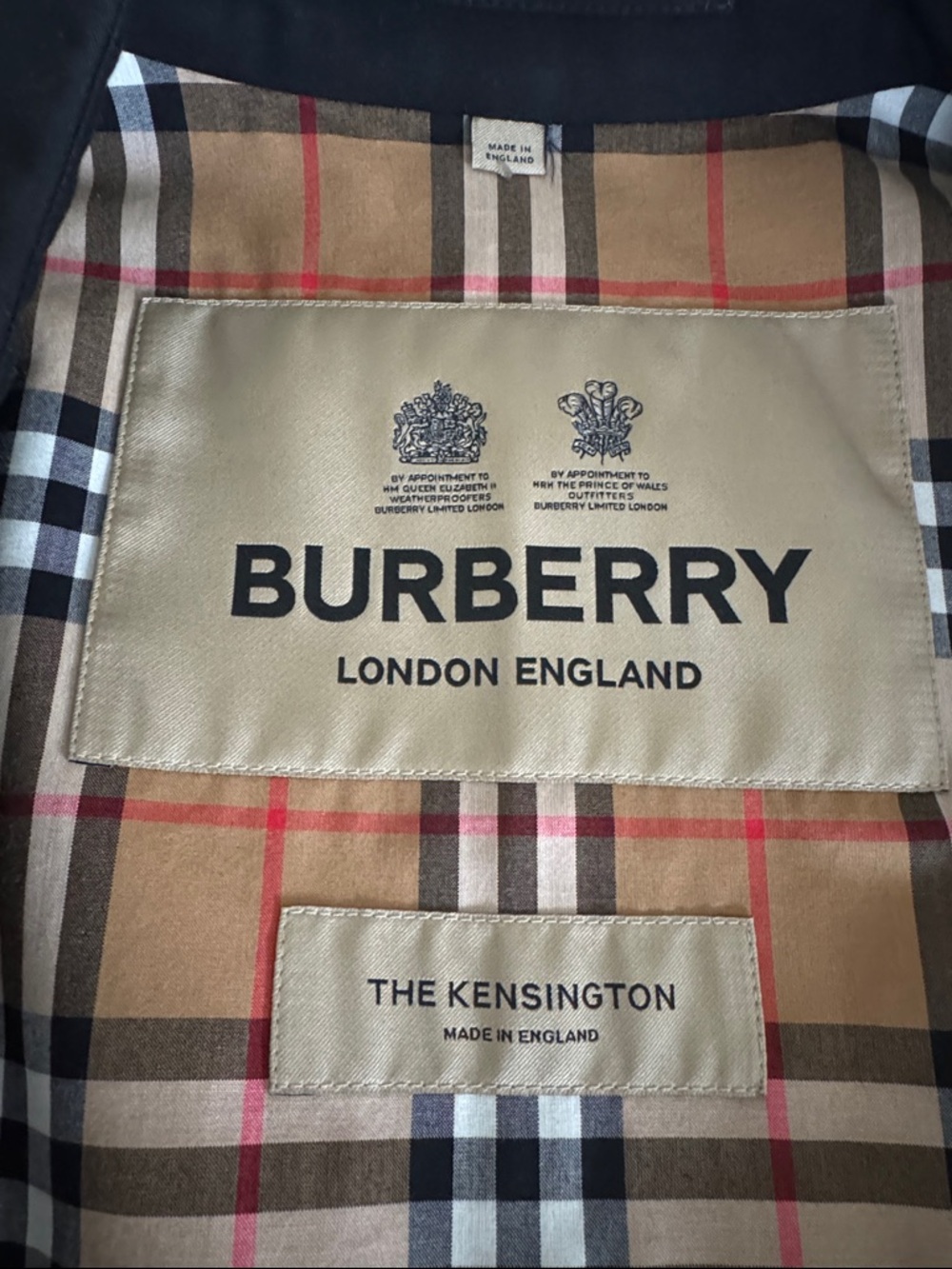 Burberry Kensington Mid-length (39”) Heritage Trench Coat US size 14 - Picture 9 of 15